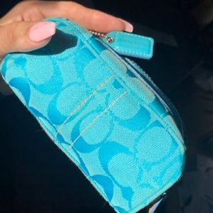 Coach cosmetic bag